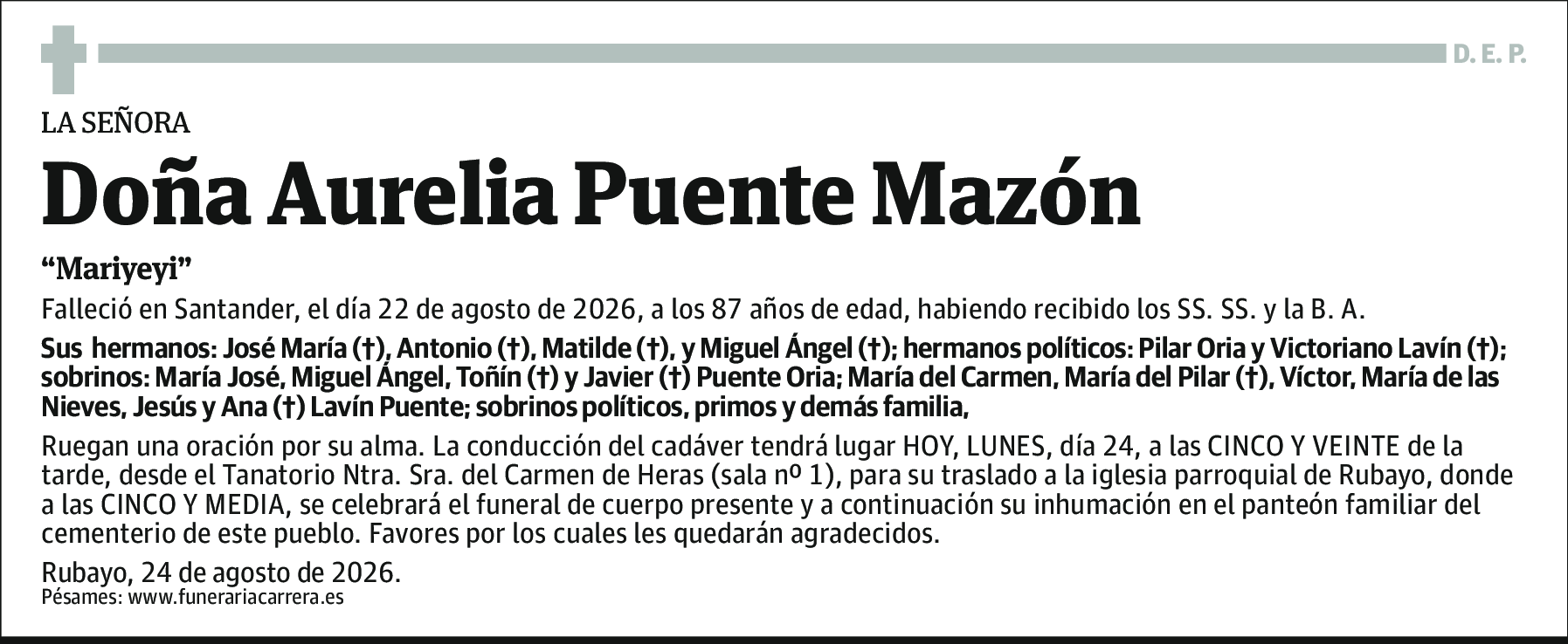 Aurelia Puente Mazón