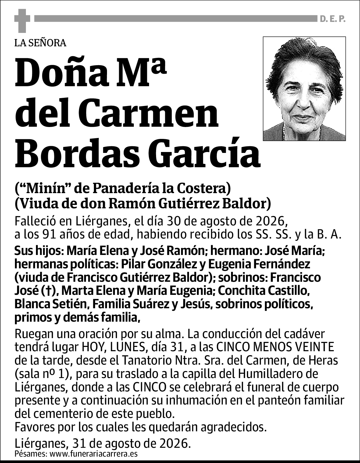 Mª del Carmen Bordas García