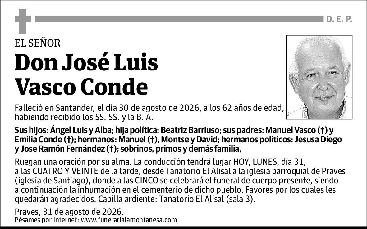 José Luis Vasco Conde