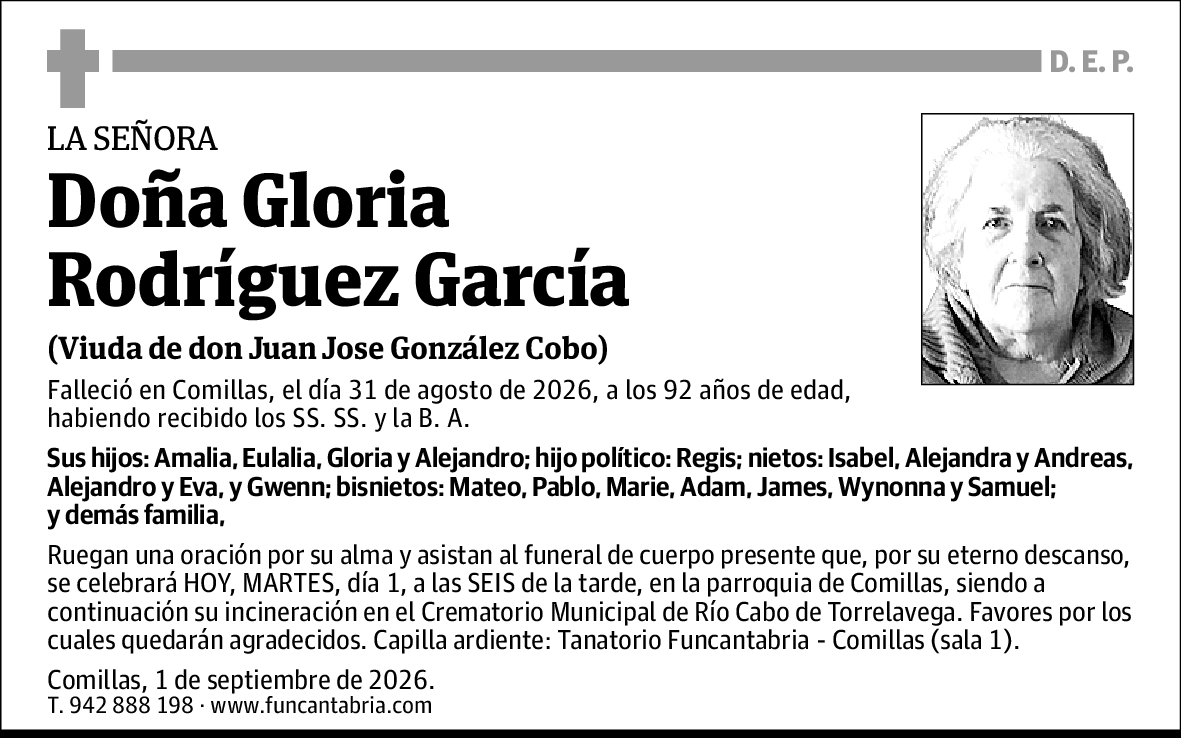 Gloria Rodríguez García