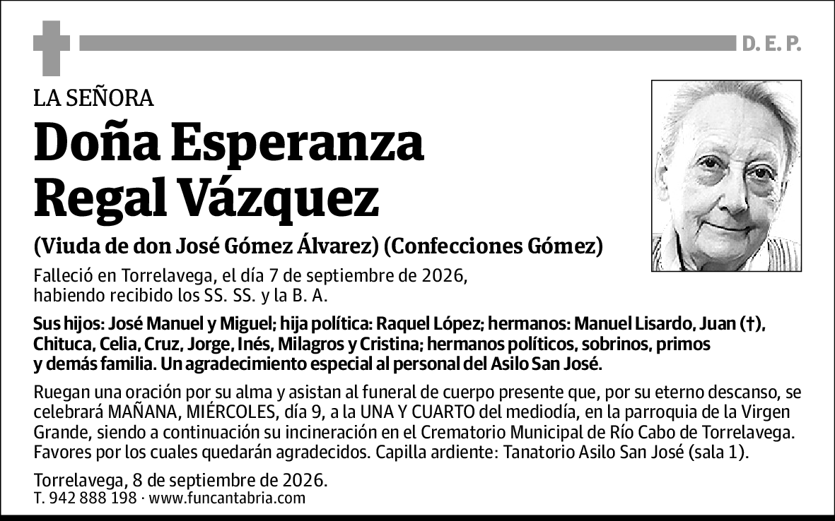 Esperanza Regal Vázquez