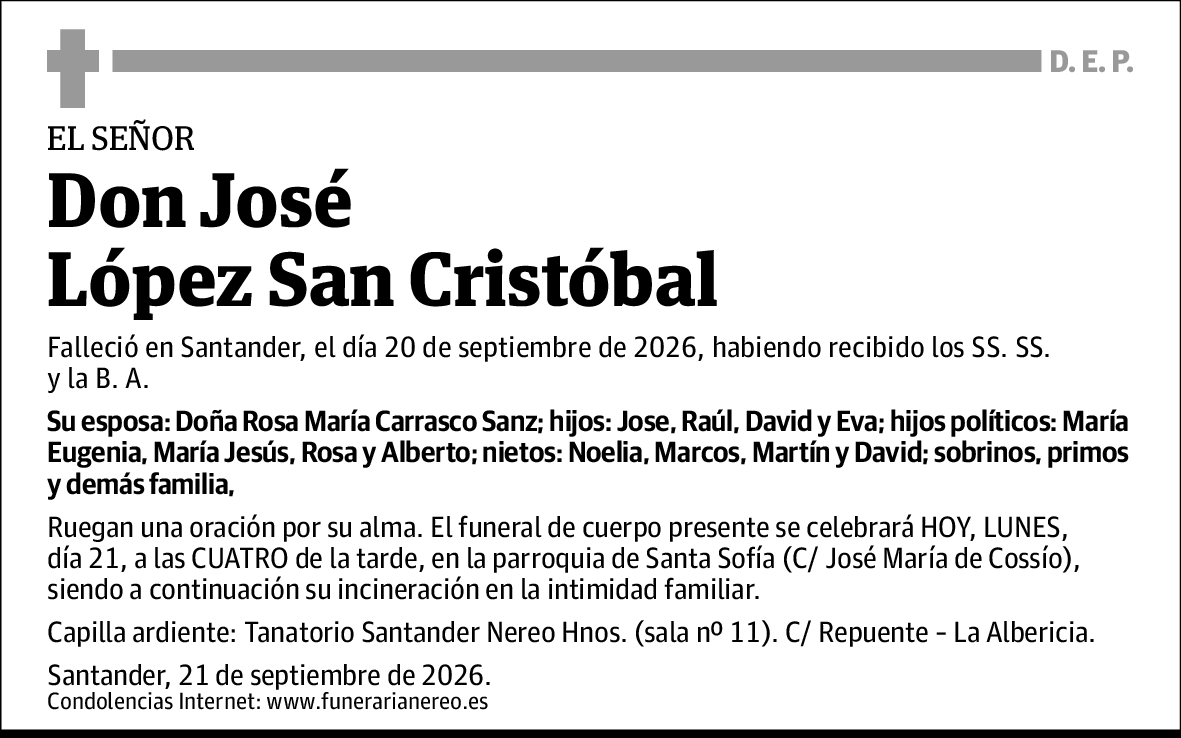 José López San Cristóbal