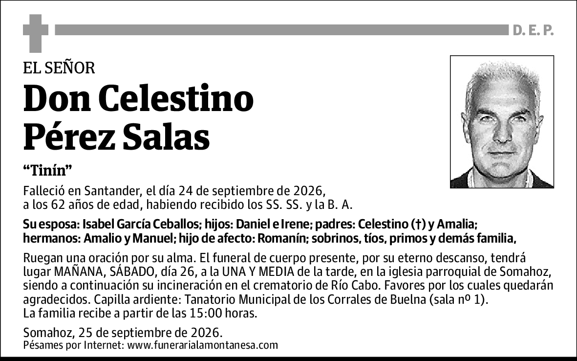 Celestino Pérez Salas