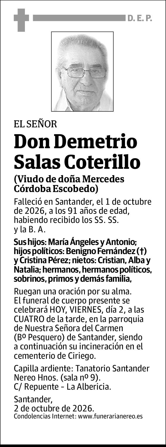 Demetrio Salas Coterillo
