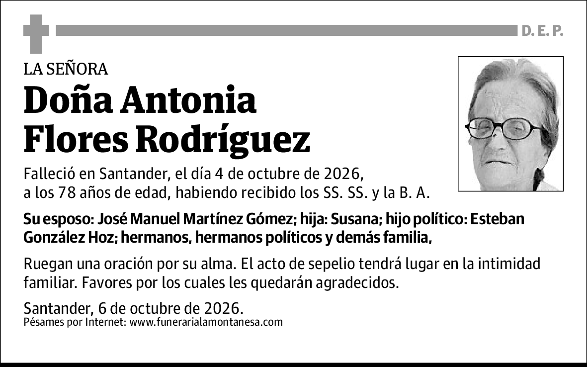 Antonia Flores Rodríguez
