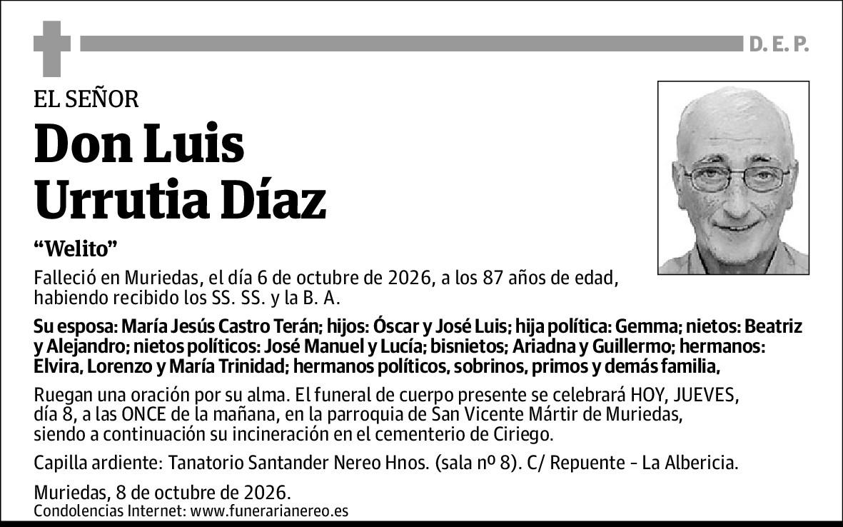 Luis Urrutia Díaz