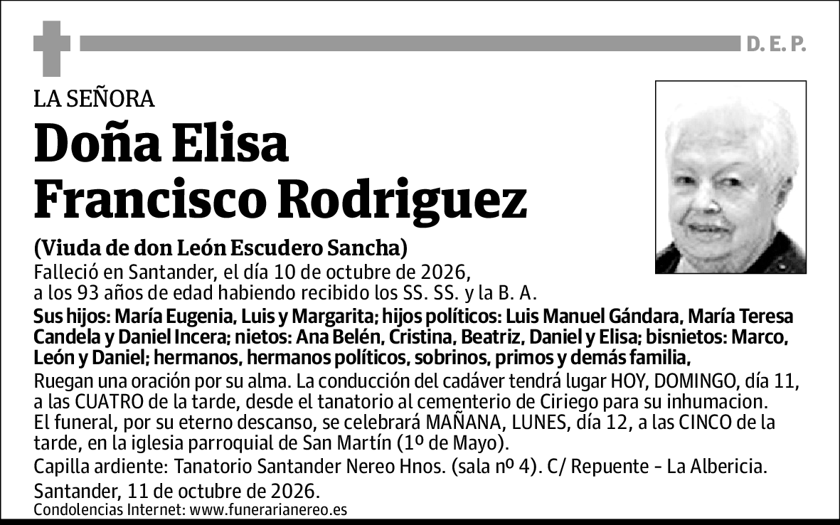 Elisa Francisco Rodríguez