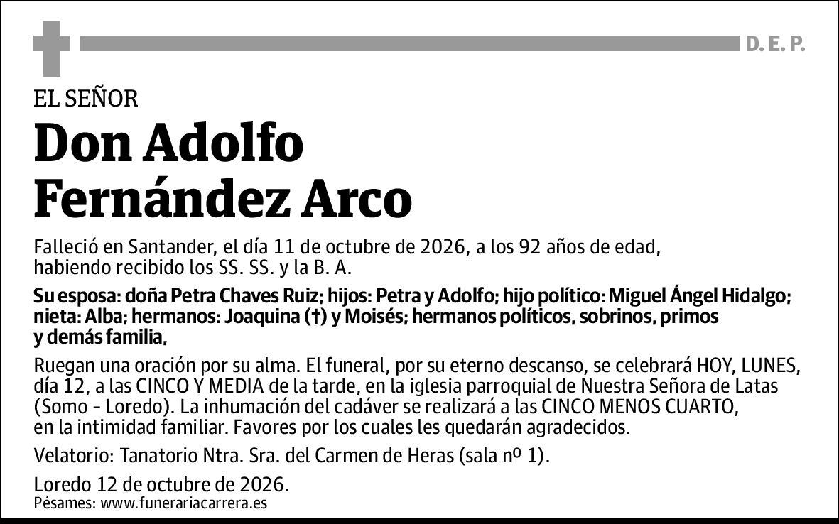 Adolfo Fernández Arco