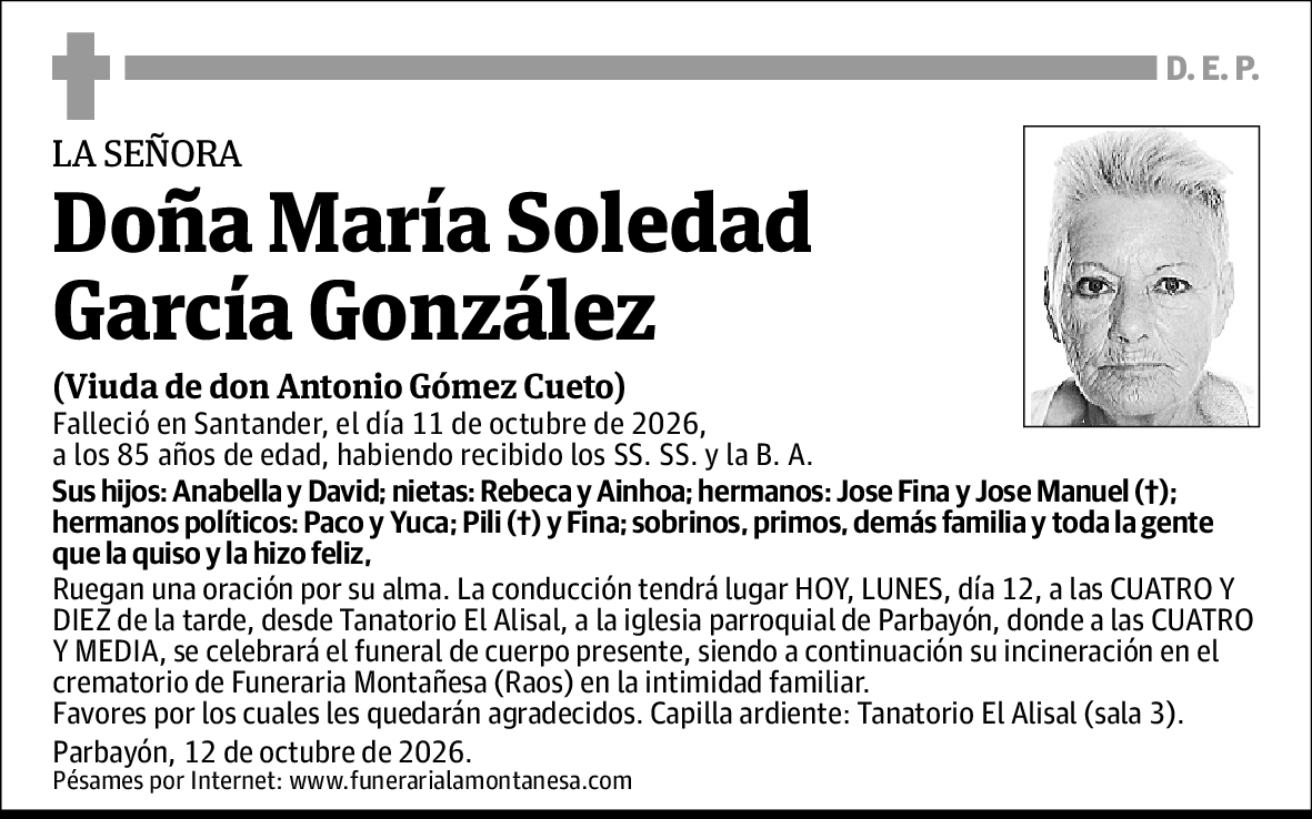 María Soledad García González