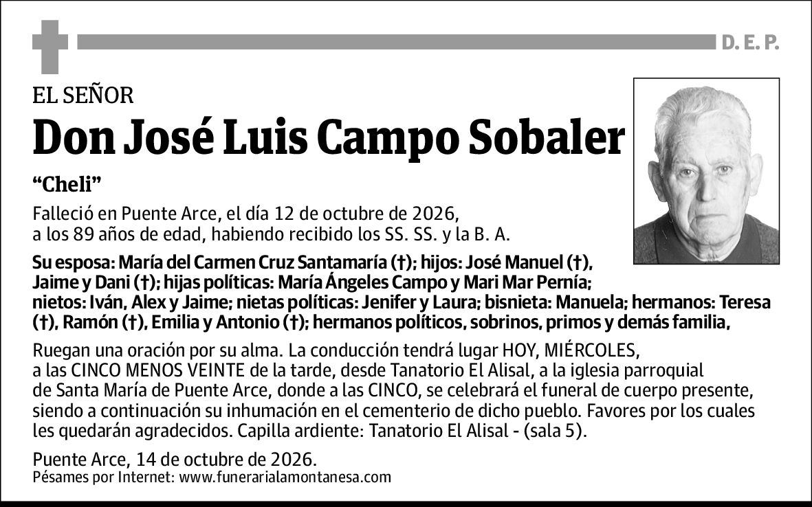 José Luis Campo Sobaler