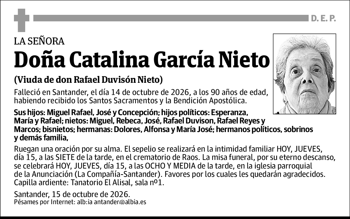 Catalina García Nieto