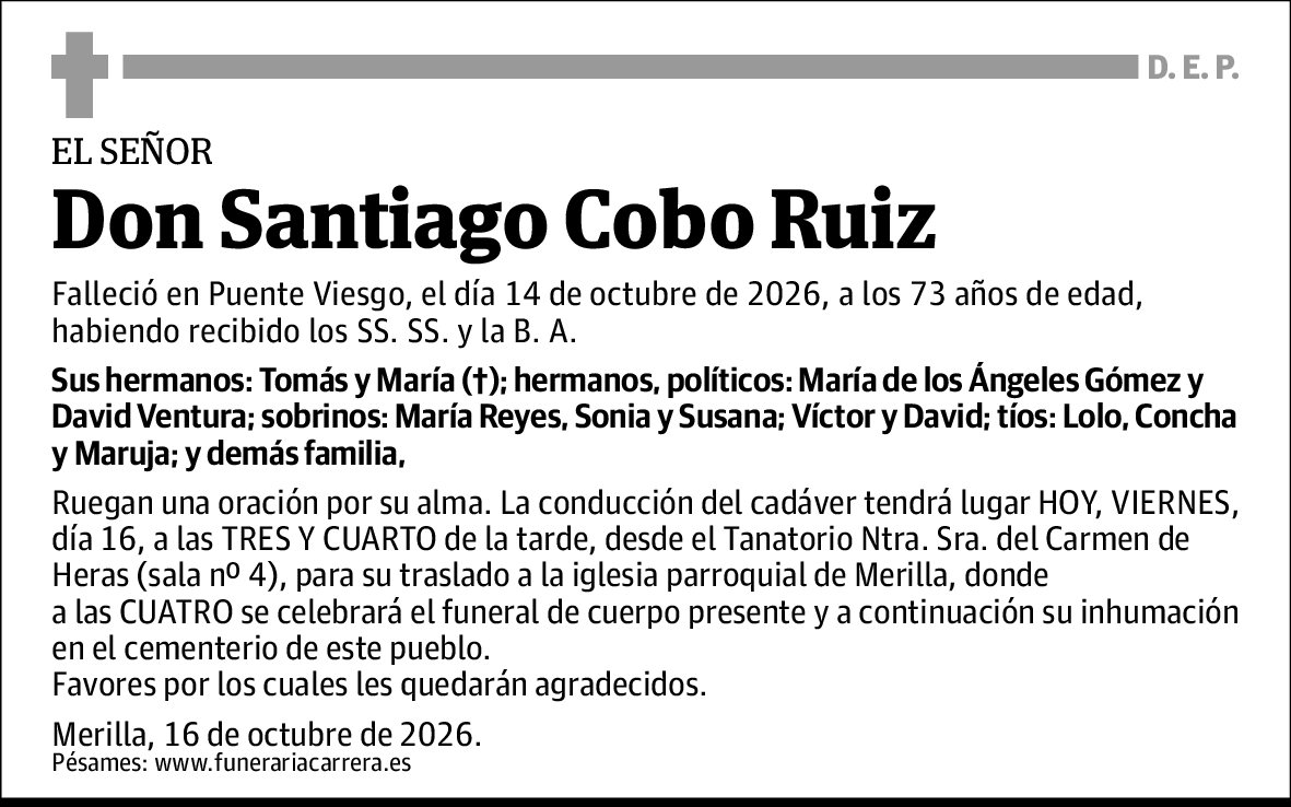 Santiago Cobo Ruiz