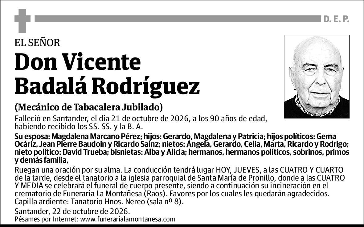 Vicente Badalá Rodríguez