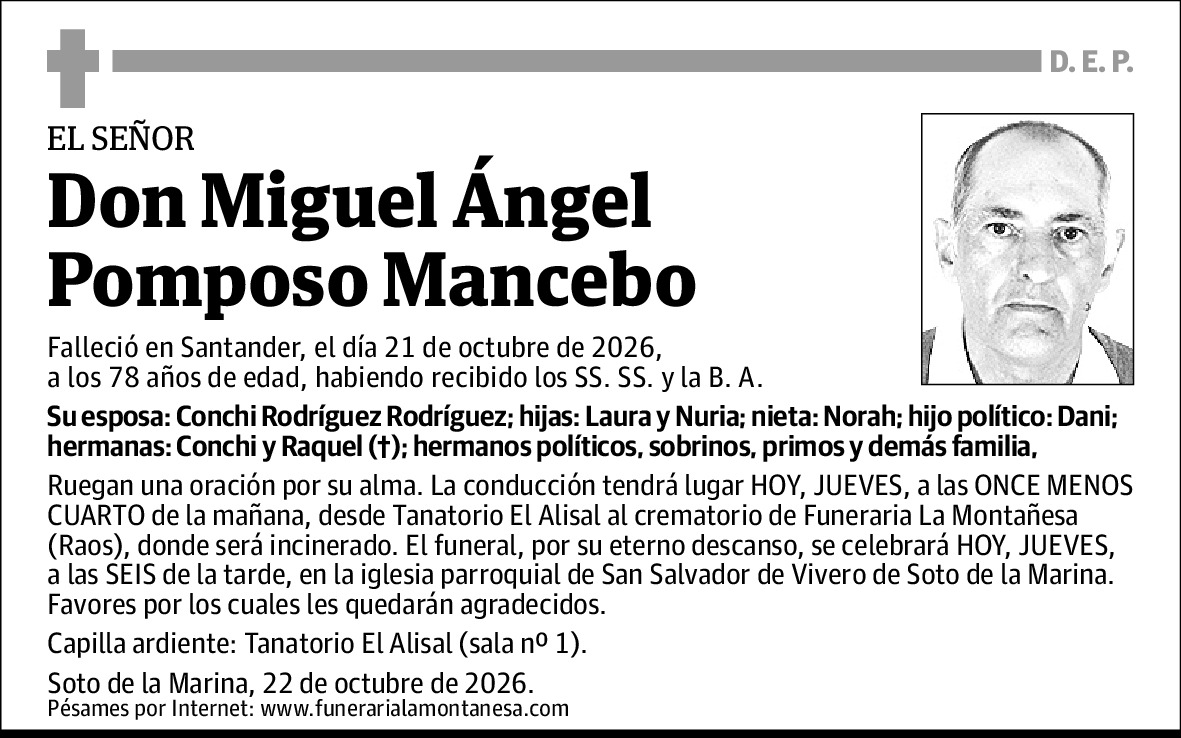 Miguel Ángel Pomposo Mancebo