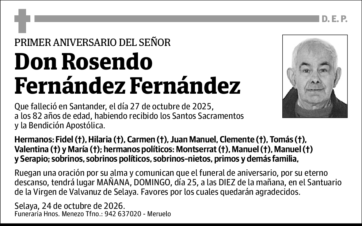 Rosendo Fernández Fernández
