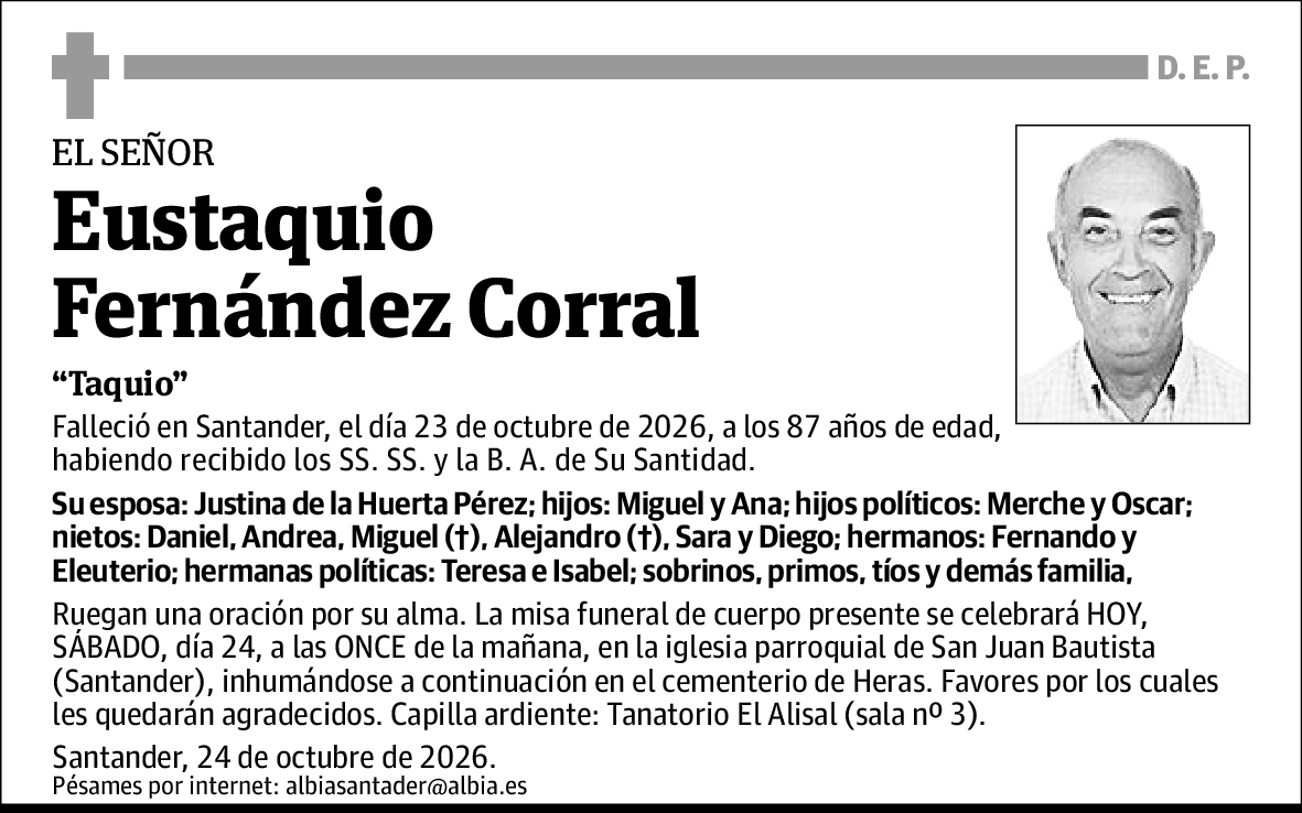 Eustaquio Fernández Corral