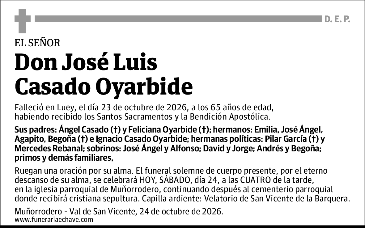 José Luis Casado Oyarbide
