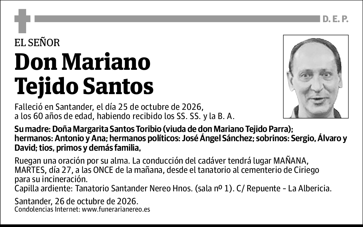 Mariano Tejido Santos