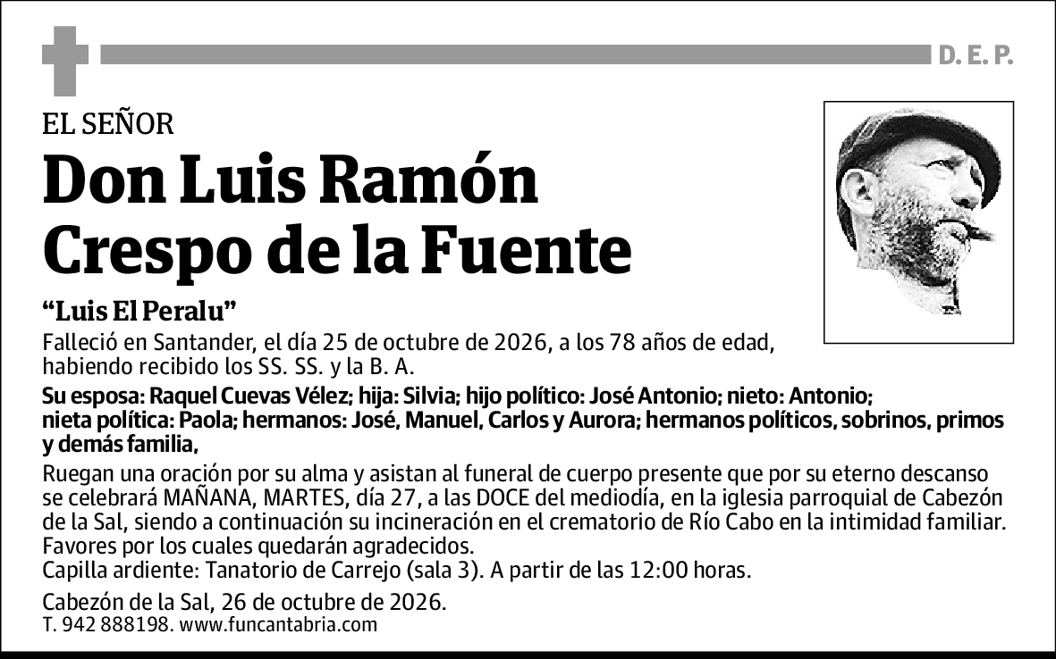 Luis Ramón Crespo de la Fuente