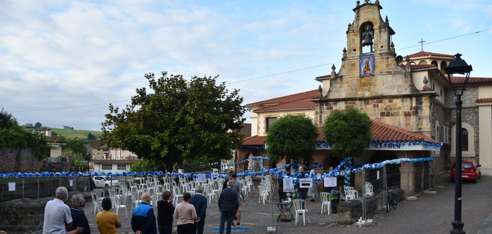 Las fiestas del Carmen de Revilla, un año más reducidas a la mínima expresión - Vimarsana News